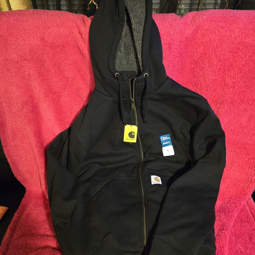 Carhartt Black Full-Zip Hoodie